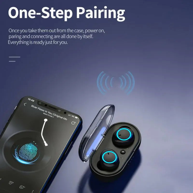 Waterproof Wireless Bluetooth Headphones for Sports