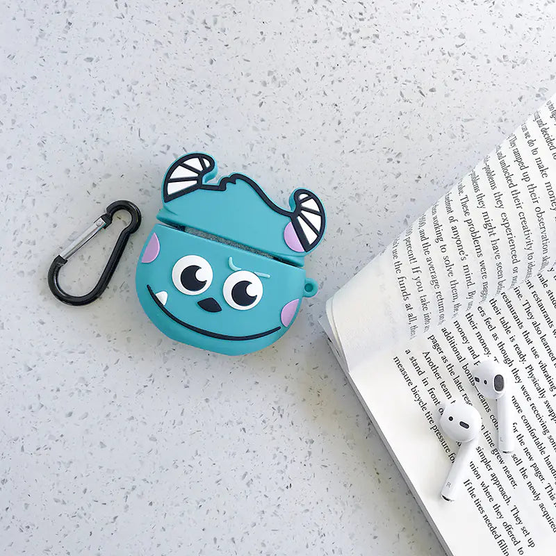 Cartoon Bluetooth Earphone Cases - Monster, Chicken, Dinosaur