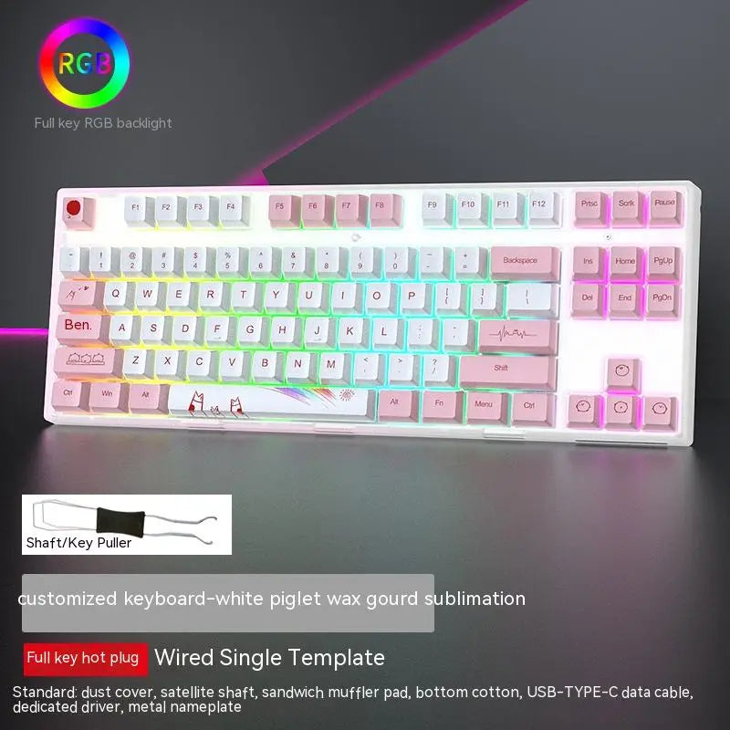 Teclado Gaming Pro con Hot-Swap para Switches Mecánicos