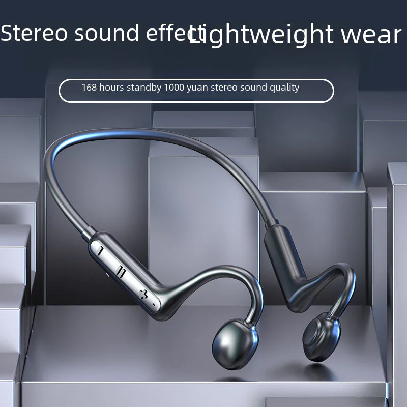 Bone Conduction Bluetooth Headphones for Sports & Swimming