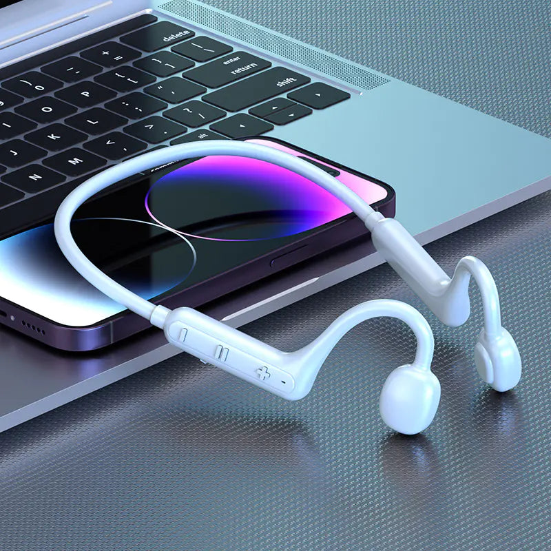 Bone Conduction Bluetooth Headphones for Sports & Swimming
