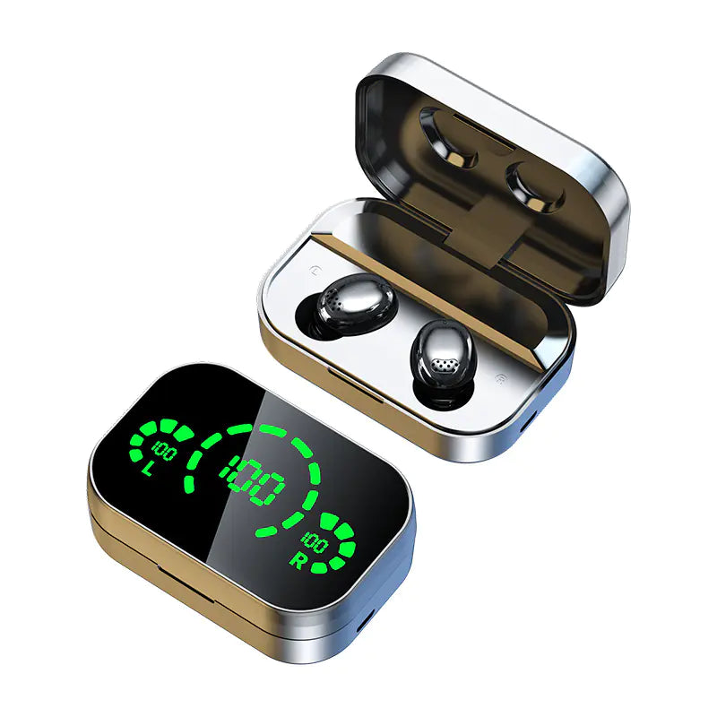 F9-5C TWS Bluetooth Gaming Earbuds with Display